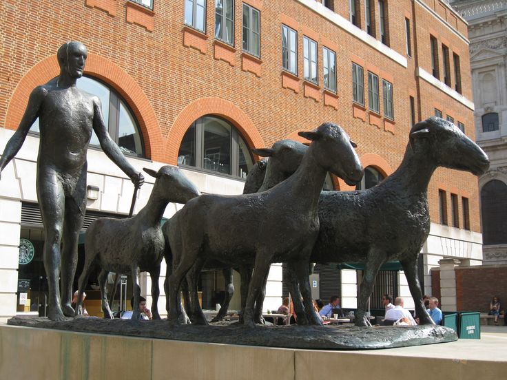 Sheep in Paternoster Square